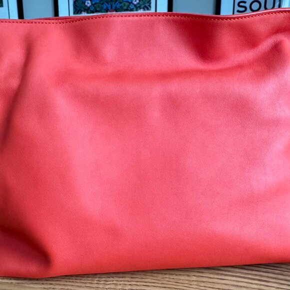 Loewe Flamenco Medium Clutch Bag Sunrise Orange - Picture 5 of 16
